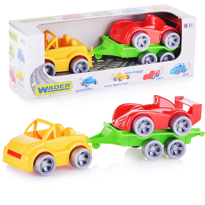 Картинка Набор машинок "Kid cars Sport", 3 элемента (Кабриолет, гонка) Артикул 39542-28