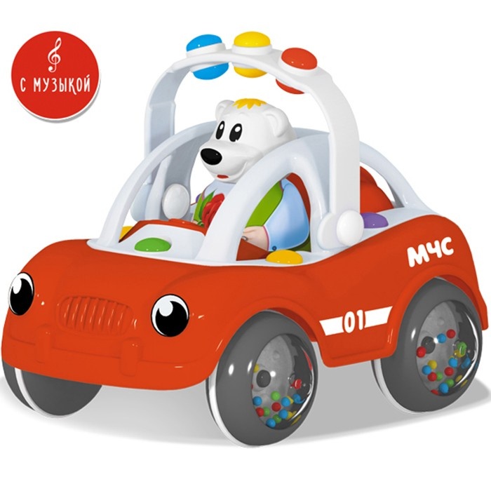 Картинка Машинка Ватрушка Пожарная 19 см Артикул 01961-75