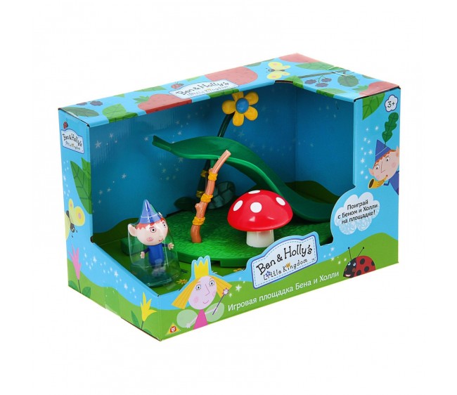 Картинка Игровая площадка Горка с фигуркой Бена Артикул 30974-90