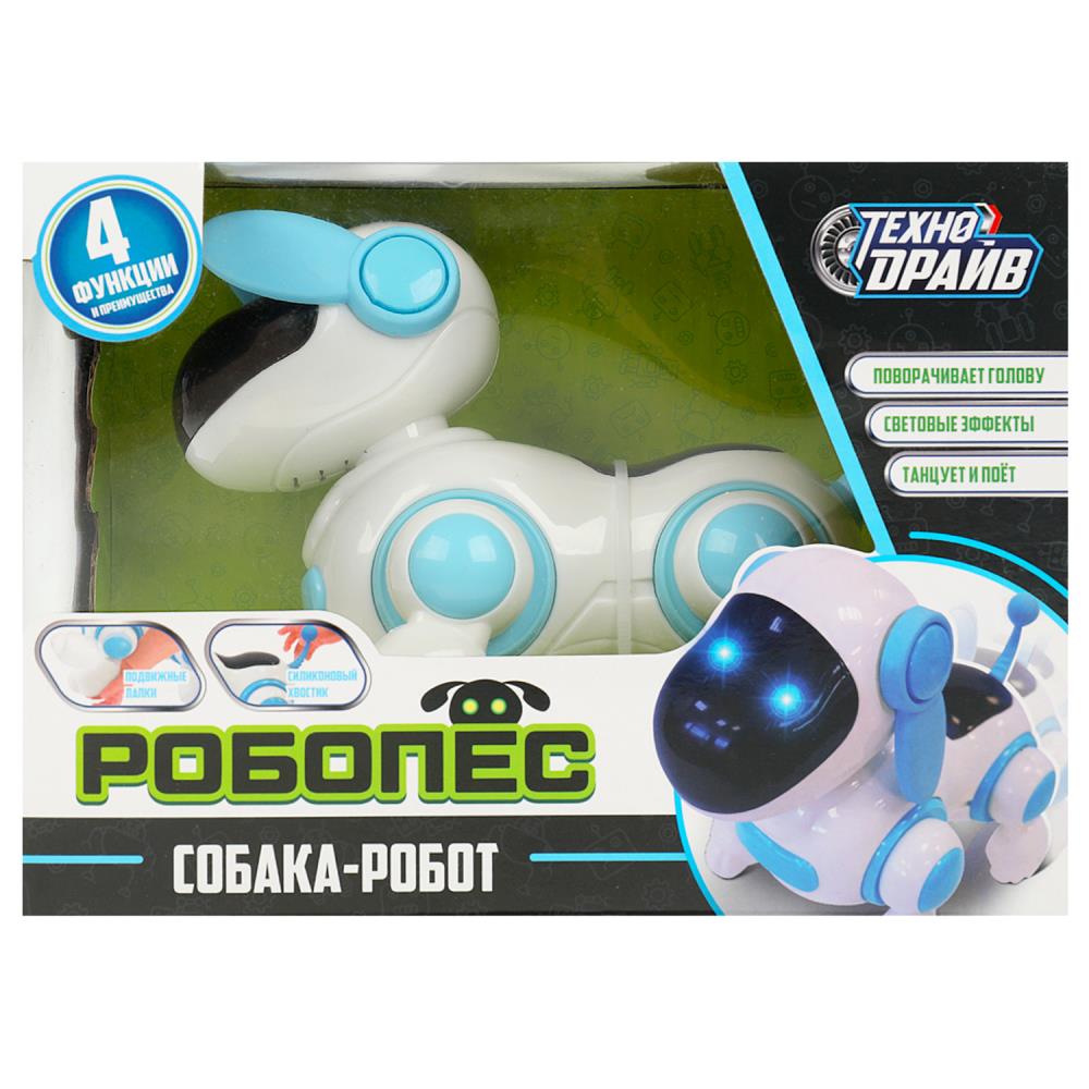 Картинка Робот "робопес" свет-звук-движение, кор.21*15,2*11,7см ТЕХНОДРАЙВ Артикул ZY1044256-40
