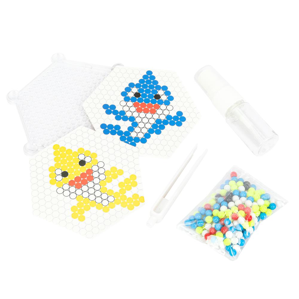 Картинка Аквамозаика 200 бусин бейби акулы МУЛЬТИ АРТ Артикул 123459-10