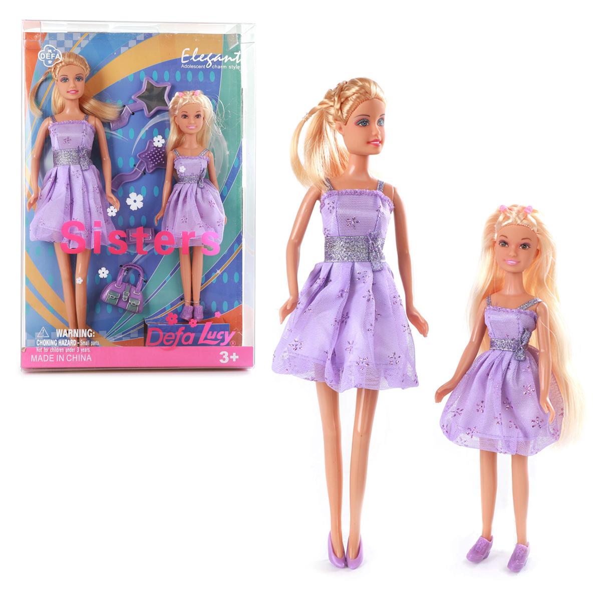 Картинка Куклы "Сестры", 33 см., Куклы-модели и наборы с куклами Артикул 72531/Ф-55