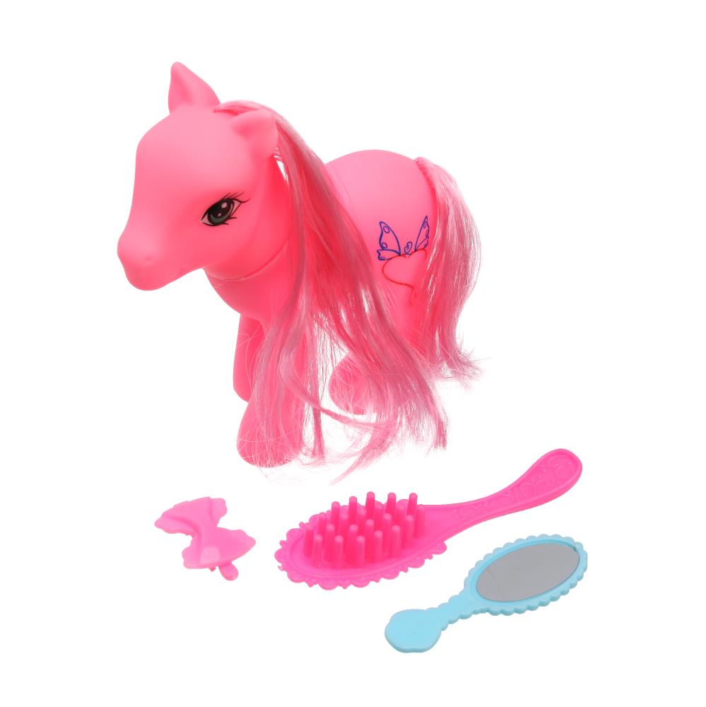 Картинка Пони 9 см, аксессуары, коробка с окошком КАРАПУЗ Артикул Y2005Z553-1-15