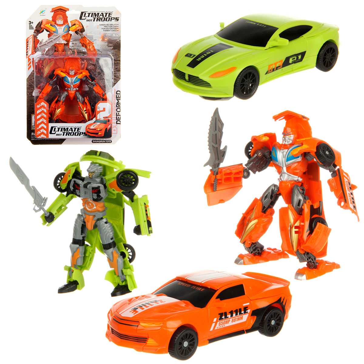 Картинка Трансформер 21х7,5х31 см. блист. Артикул 132699-31