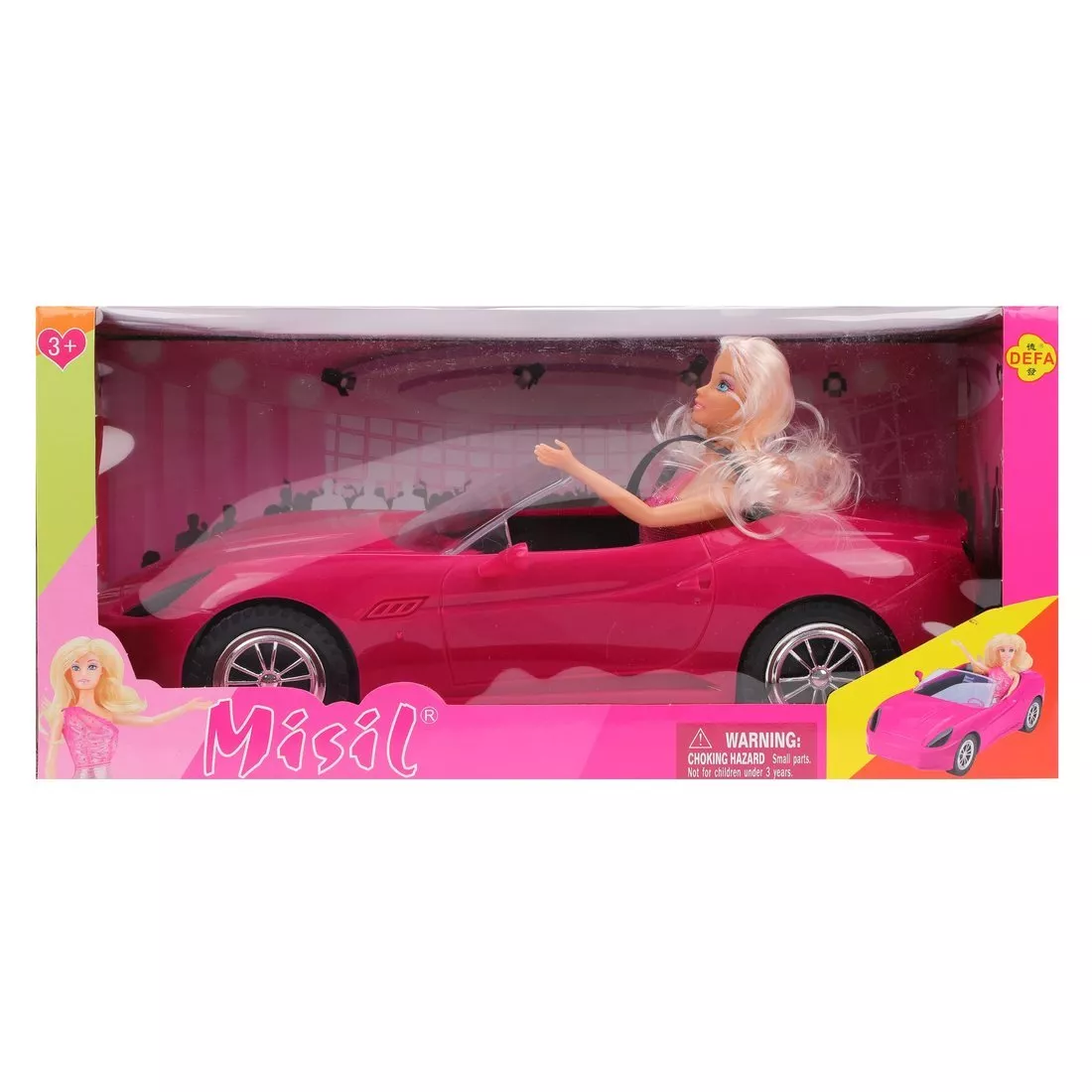 Картинка Кукла Defa в кабриолете, в ассорт. Артикул 8228-160