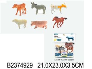 Картинка Домашние животные 6в1 Артикул YX-A006-3-18