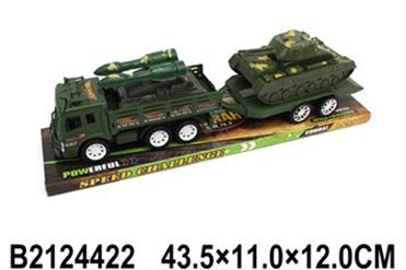 Картинка Машина военная с танком №DB968B-1 Артикул DB968B-1-48