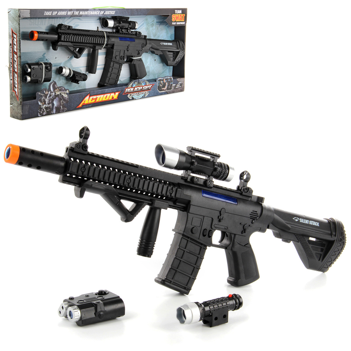 Картинка Автомат на батарейках, 62Х27Х5, коробка Артикул 102317-80