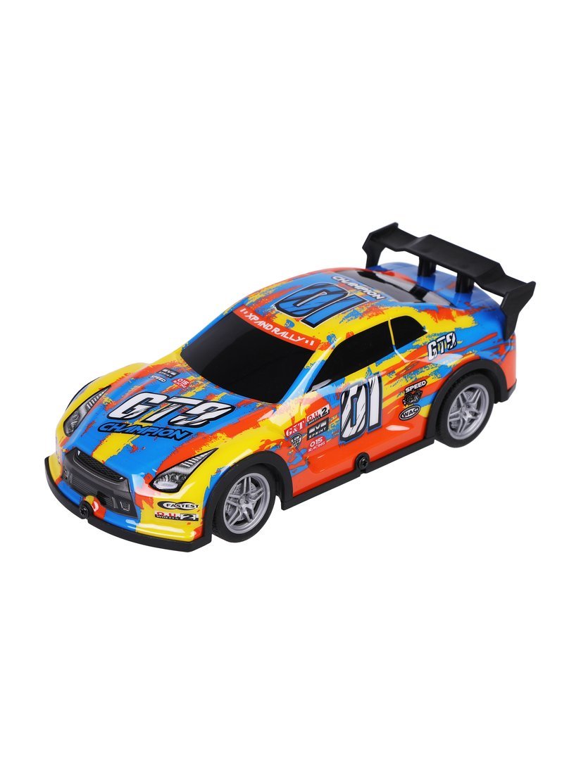 Картинка Машина Лазеркар р/у, подсветка корпуса, син-желт. Артикул 870945-80