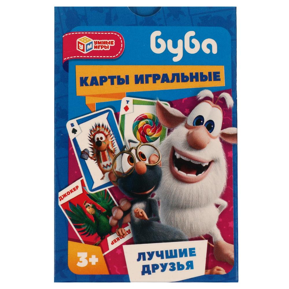 Картинка Буба.Лучшие друзья. Игральные карты.  60х90х20 мм. Умные игры Артикул 4680107968036