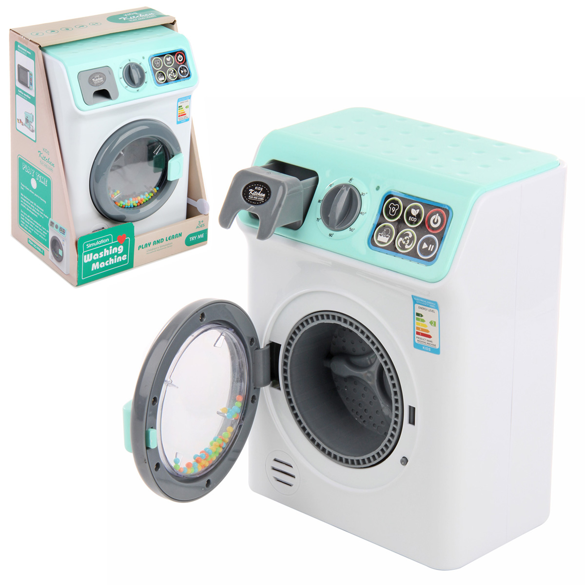 Картинка Бытовая техника Стиральная машина,19,5х15х28,5,кор. Артикул 116044-130