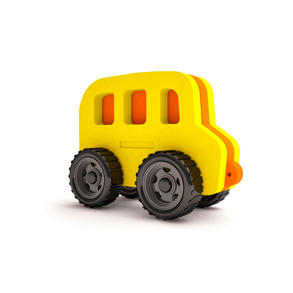 Картинка Игрушка с большими колесами "Каталка. Автобус" Артикул 12-011-32