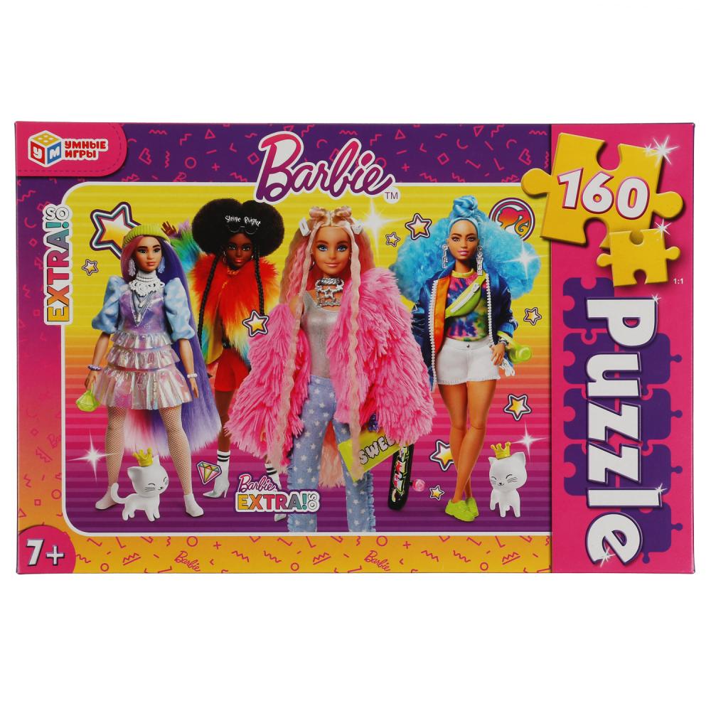 Картинка Барби. Пазлы классические в коробке. Пазл 160 деталей. Умные игры Артикул 4680107927729