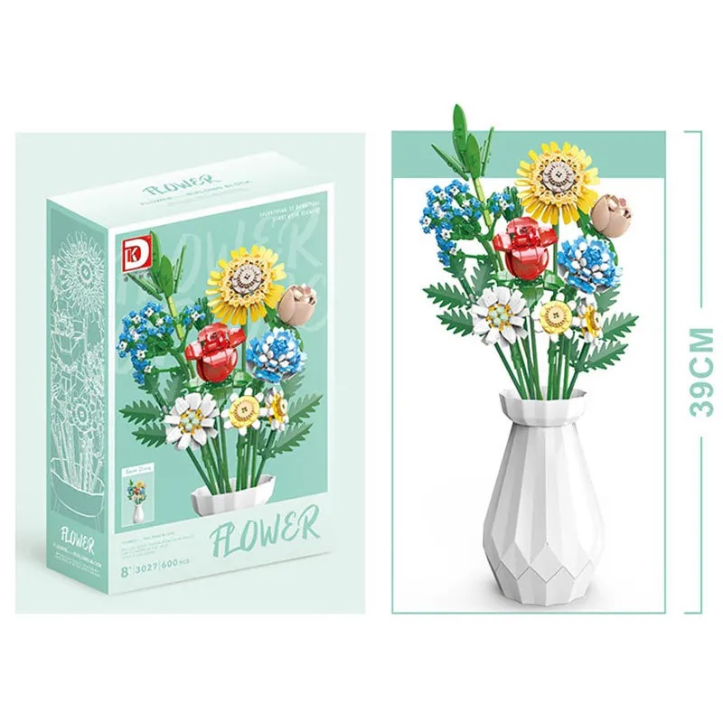 Картинка Конструктор Цветы , арт. 3027 Артикул 3027-90