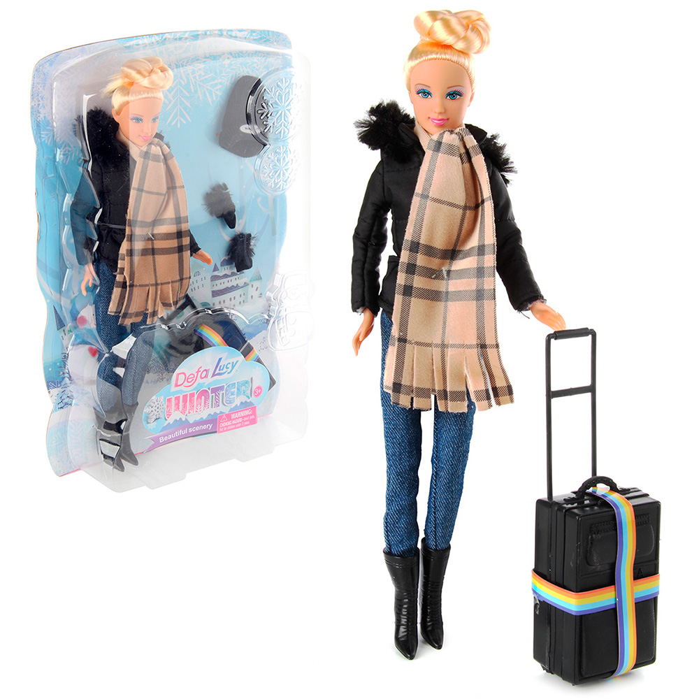 Картинка Кукла Люси "Зимняя прогулка", 29 см Артикул 102366-78