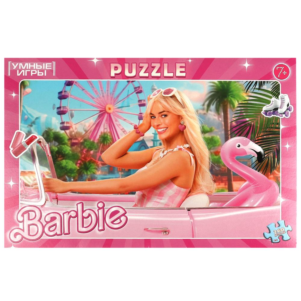 Картинка Barbie. Пазлы классические в коробке. 260 деталей. 285х190х33 мм. Умные игры Артикул 4660254425026