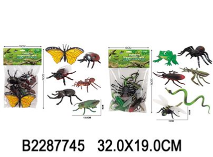 Картинка Набор насекомых 6 в 1 Артикул KC666-1-30
