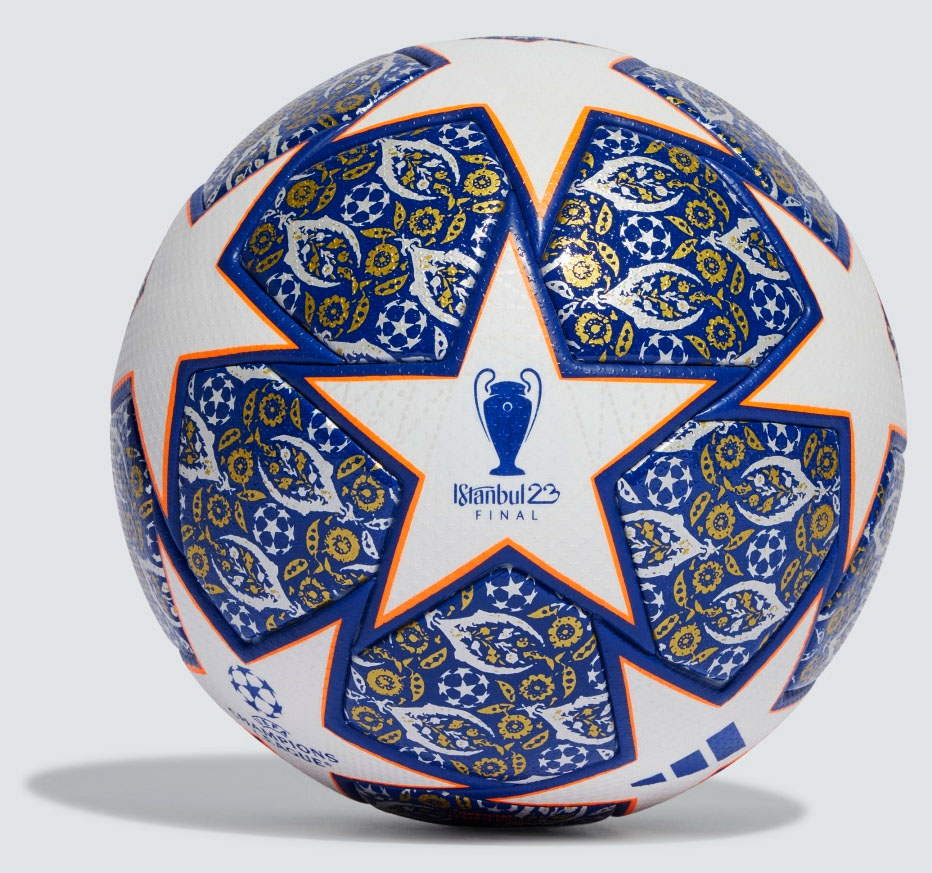 Картинка Мяч футбол реплика лига чемпионов 5 раз 5 слоев 450 гр Артикул CX-0067