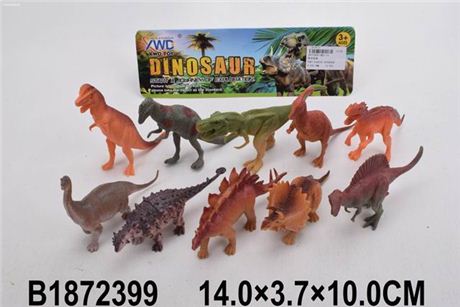Картинка Н-р динозавры 10 в 1 арт. 382-15 Артикул 382-15-35