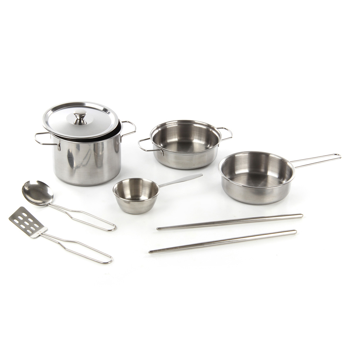 Картинка Набор посуды метал., 22х4х38, пакет. Артикул 104179-47