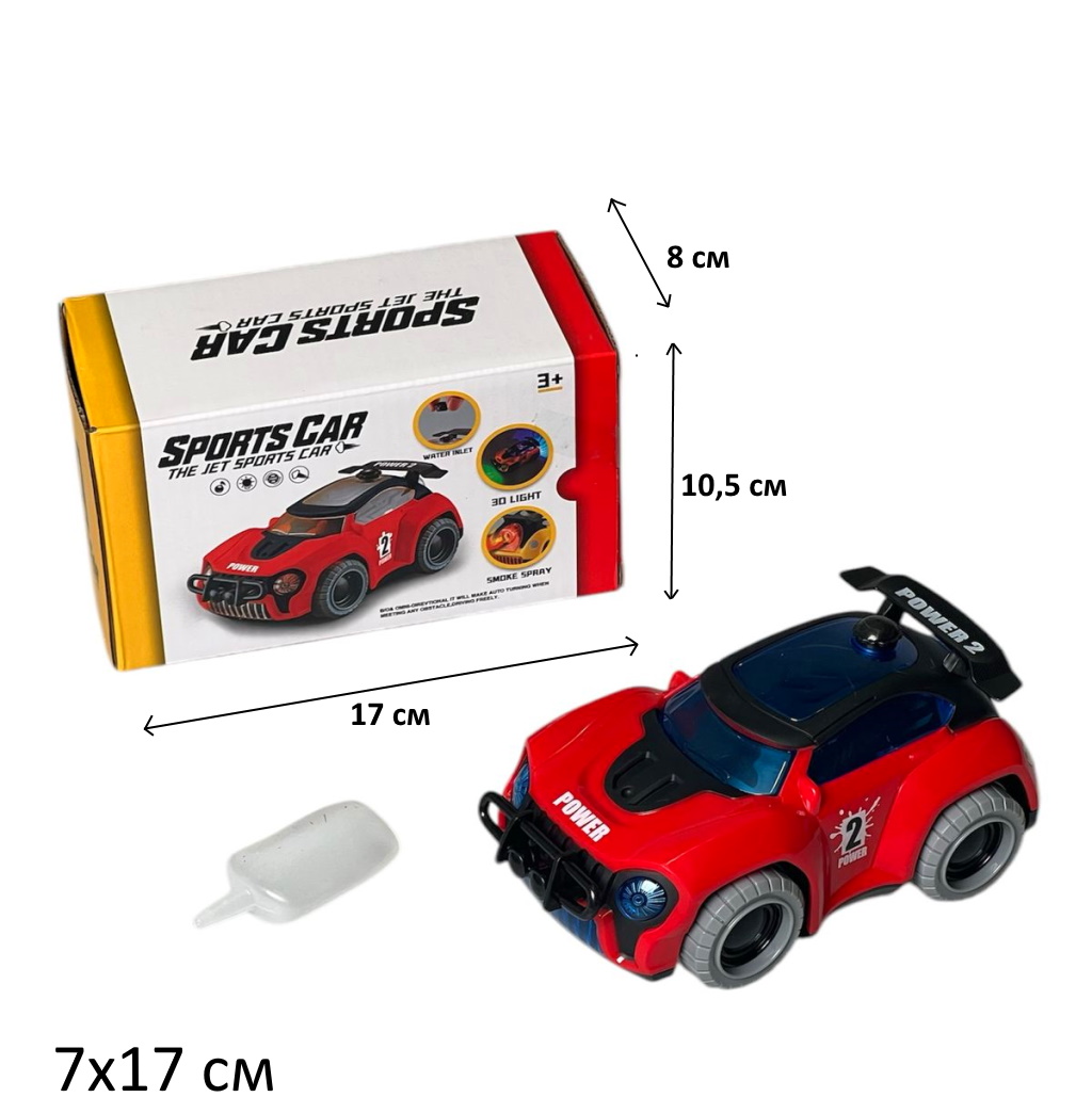 Картинка Машина 3D на батарейках №9809 Артикул 9809/-48