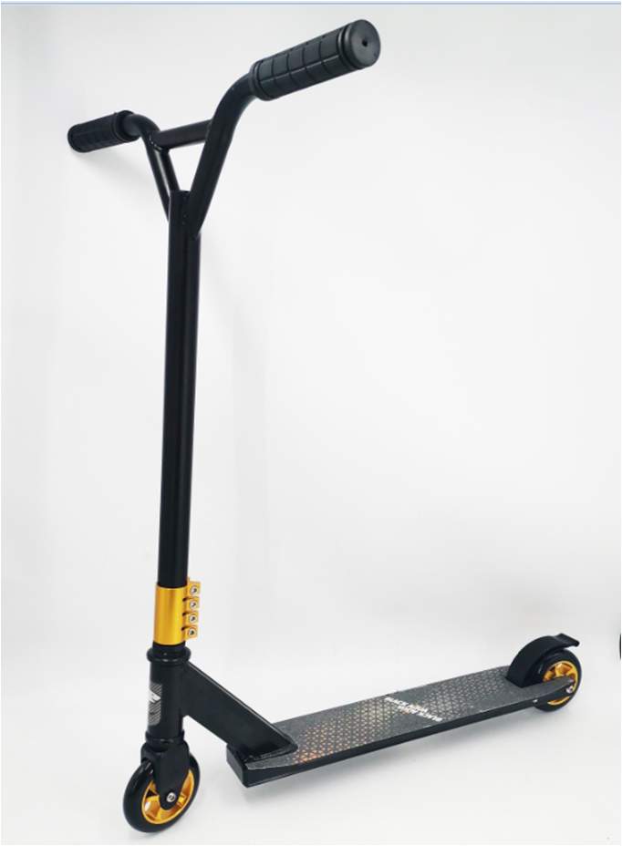 Картинка S00572  самокат трюк 100 алюм колесо тормоз Артикул S00572