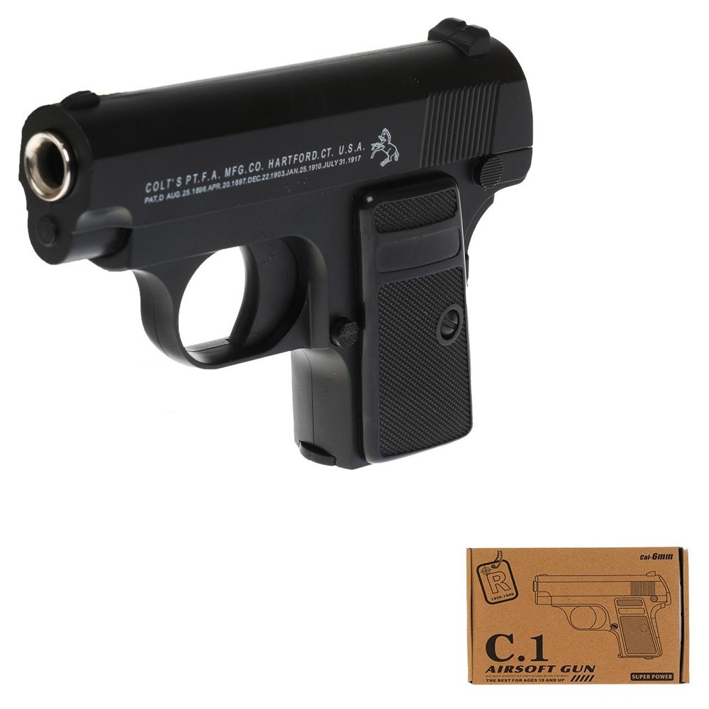 Картинка Детский Железный Пневматический Пистолет, арт. C.1 Артикул С.1