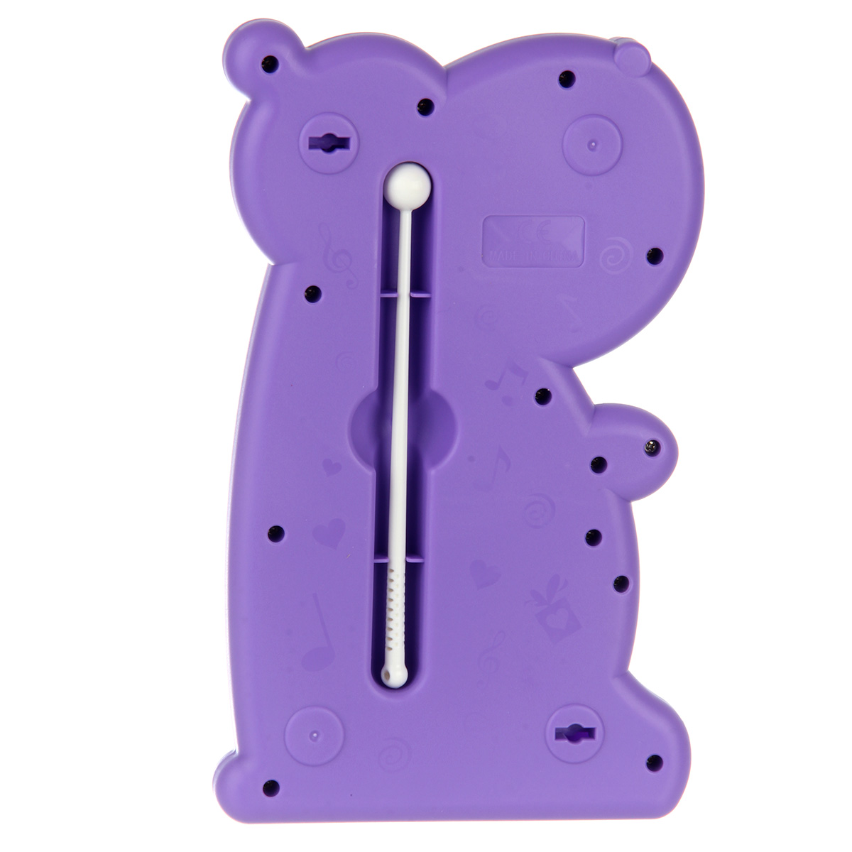 Картинка Металлофон "Бегемотик" 26-16,5-5 см, в кор. Артикул 136221-40