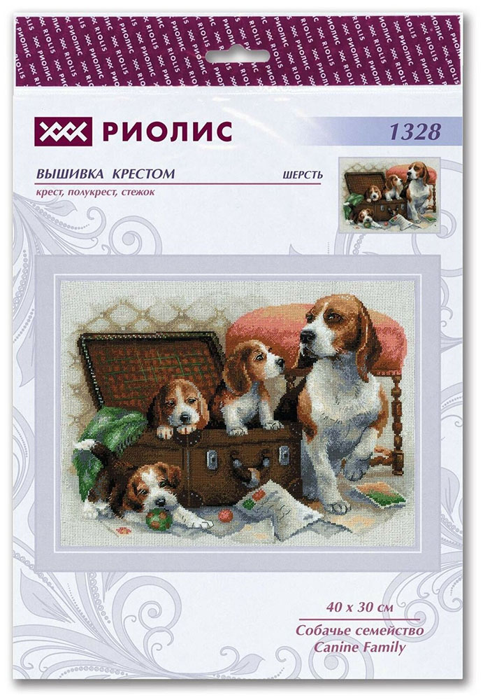 Картинка Набор для вышивания крестиком Артикул 1328-75