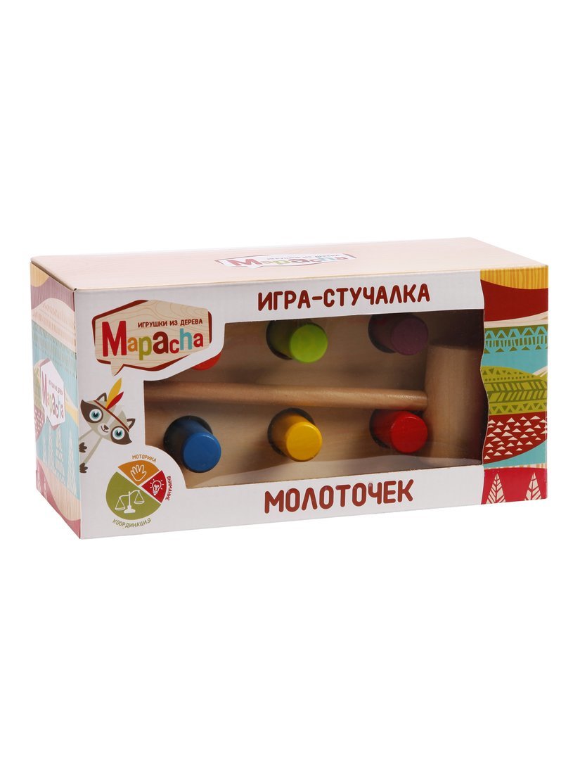 Картинка Игра-стучалка "Молоточек" Mapacha Артикул 76687-80