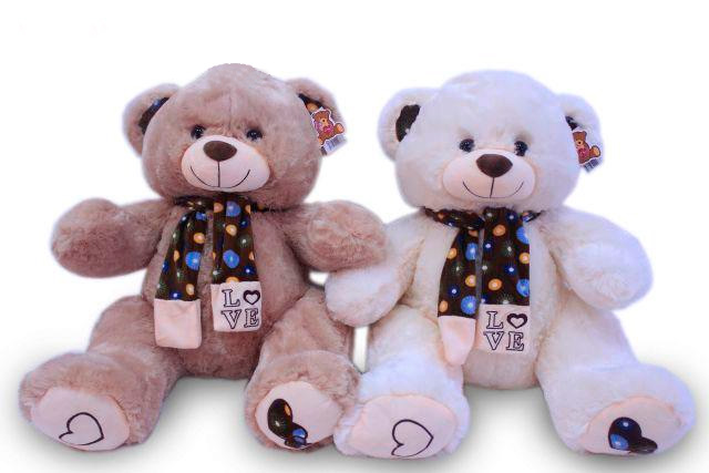 Картинка Mягкая игрушка Медведь в шарфе Артикул 1630/50/-180