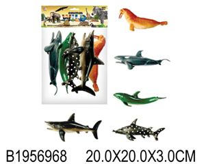 Картинка Морские животные 5в1 Артикул 929-28A-29