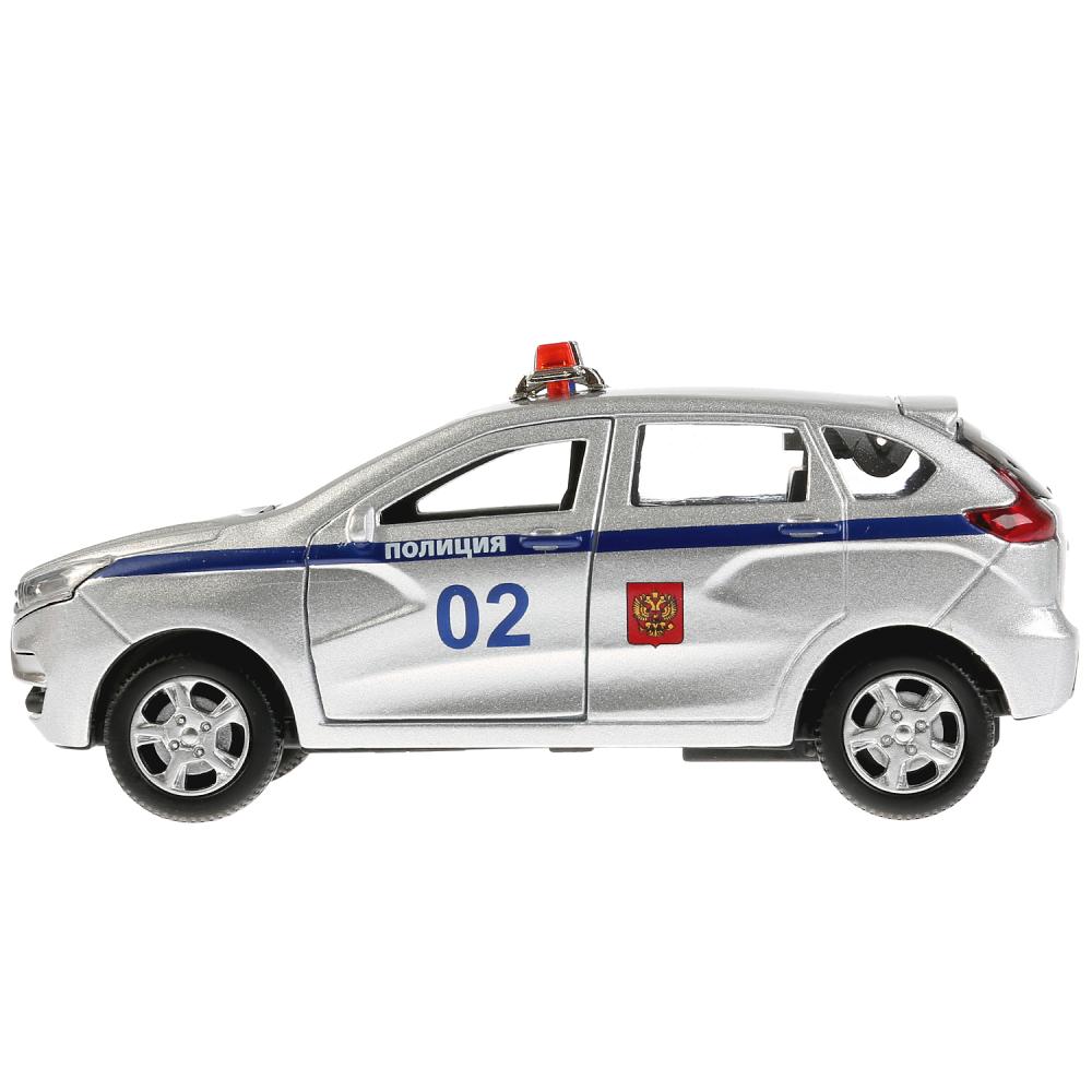 Картинка Машина "Технопарк" Lada Xray полиция металл, инерция, Артикул 249898-30