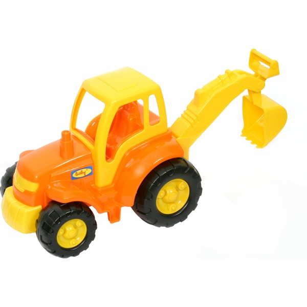 Картинка Полесье Трактор с лопатой "Чемпион" Артикул 0568