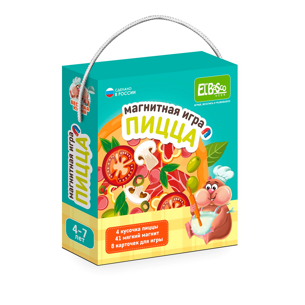 Картинка Магнитная игра  "Пицца" Артикул ET05-009-34