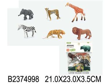 Картинка Домашние животные 6в1 Артикул YX-Y006-1-18