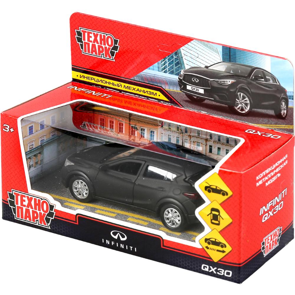 Картинка Машина "Технопарк" Infinity QX30 матовая металл, инерцион Артикул 300433-35