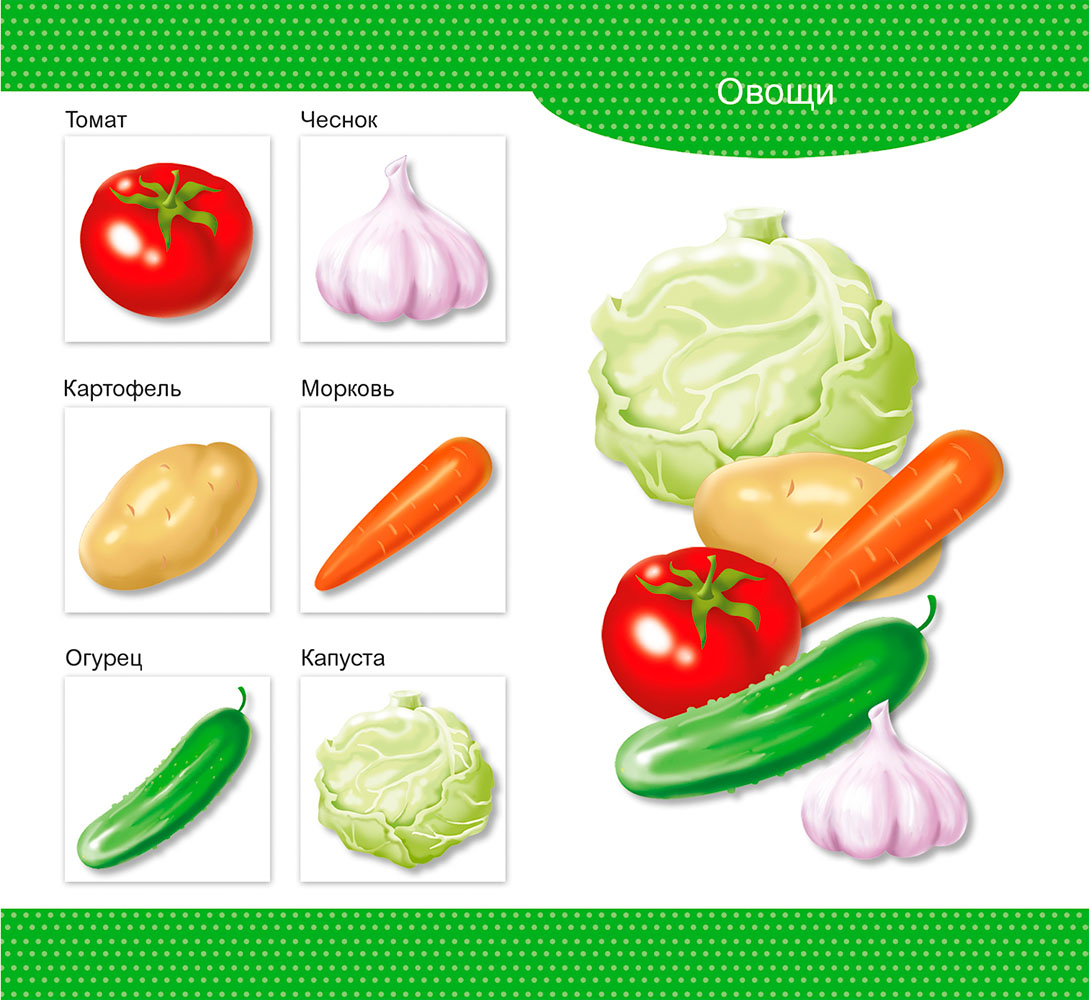 Картинка Лото деревянное Овощи и фрукты Десятое Королевство Артикул 01996-30