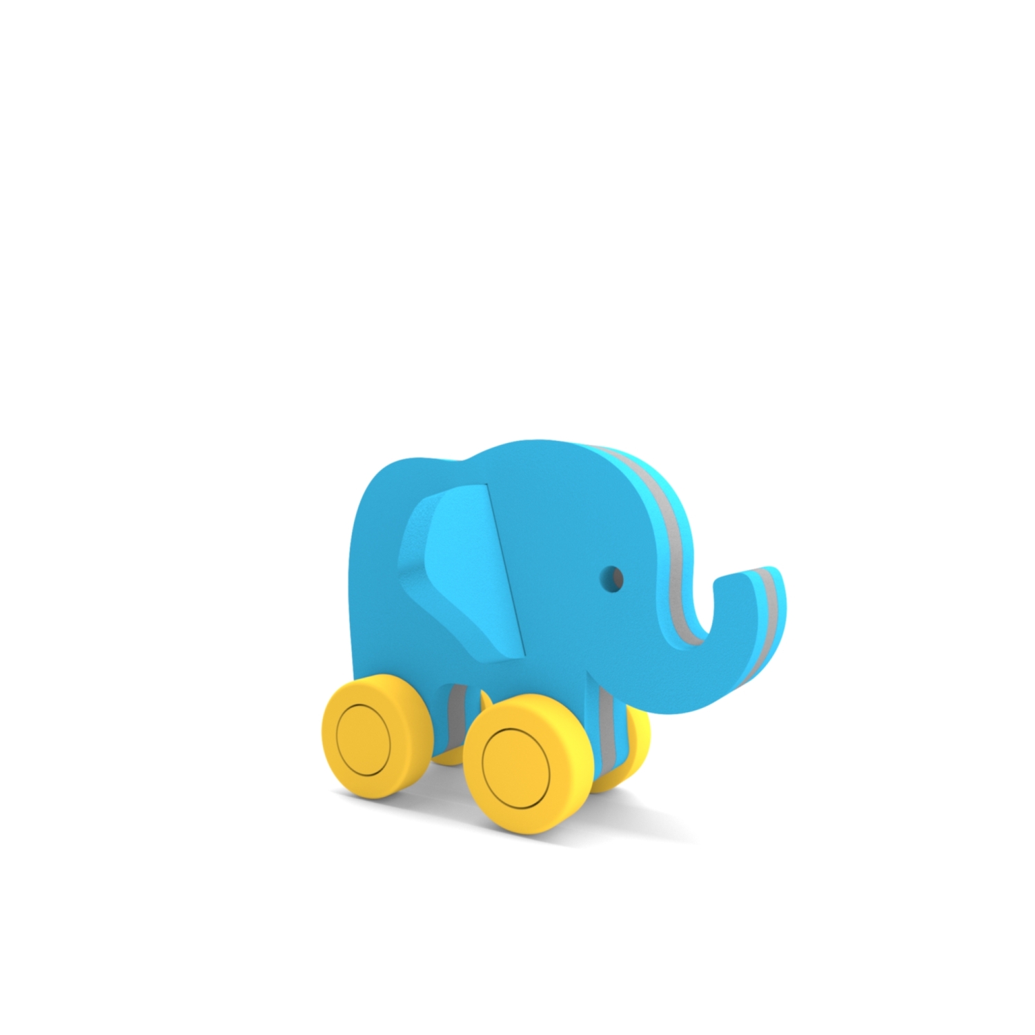 Картинка Игрушка с колесами "Каталка. Слоник" Артикул 12-007-15