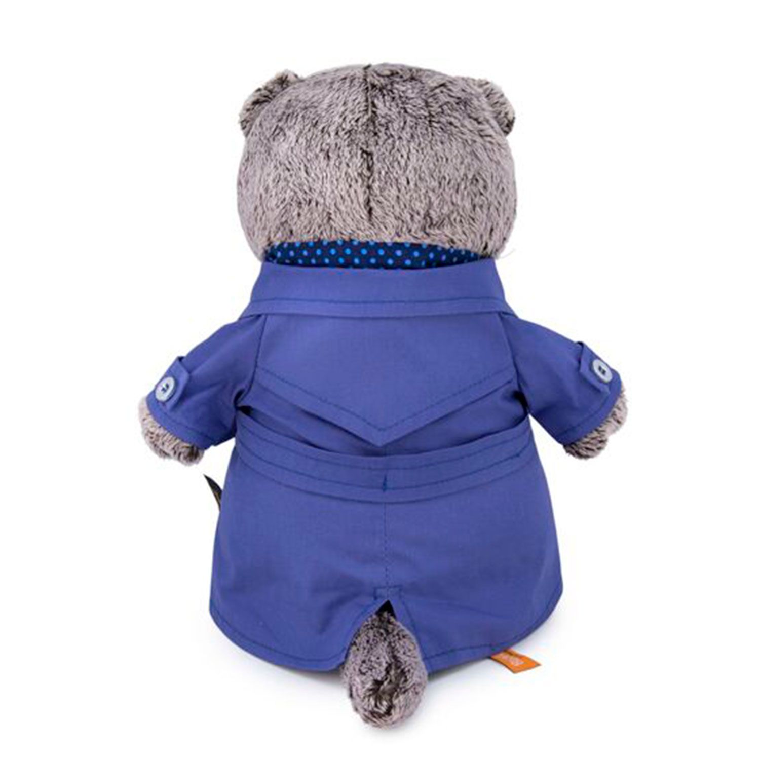 Картинка OKs25-102 Плащ темно-синий и галстук для Басика Артикул OKs25-102-52