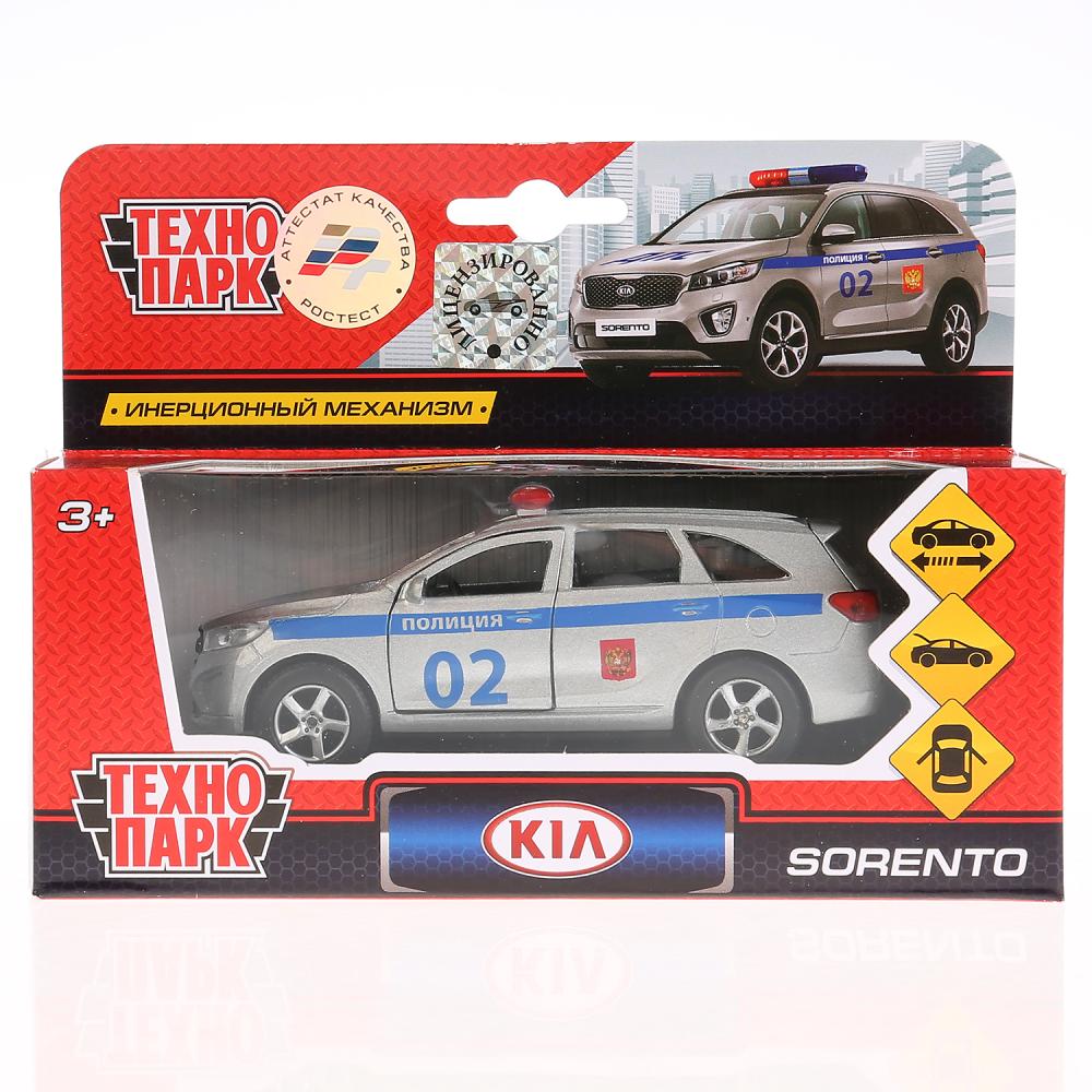 Картинка Машина "Технопарк" Kia Sorento полиция металл, инерция, Артикул 258219-30