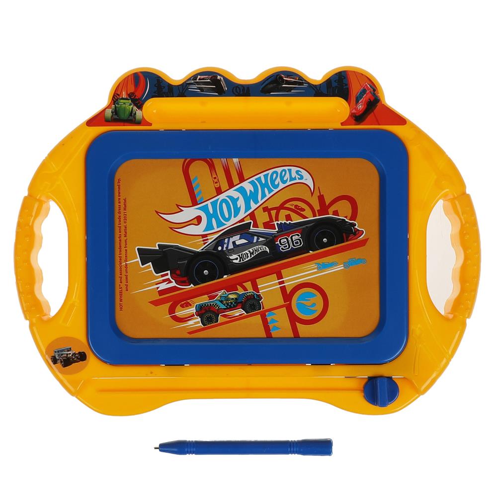 Картинка Доска для рисования ХОТ ВИЛС магнитная, 20*15см, ч/б поле ИГРАЕМ ВМЕСТЕ Артикул B247-H27006-15