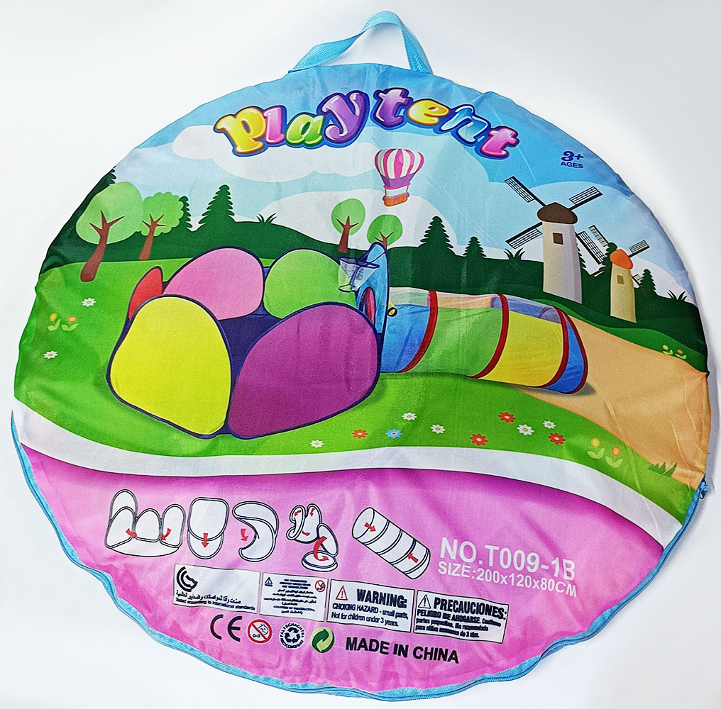 Картинка Палатка игровой центр 200×120×80 см Артикул T009-1A-120