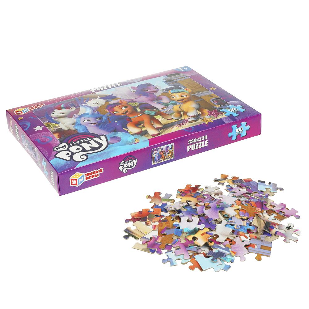 Картинка My Little Pony. Пазлы классические в коробке. 160 деталей. 285х190х33 мм. Умные игры Артикул 4660254419988