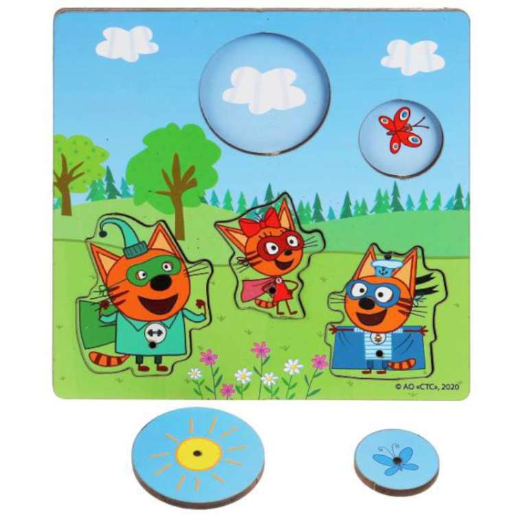 Картинка ИГРУШКА ДЕР. "БУРАТИНО" НАСТОЛЬНАЯ ИГРА. ВКЛАДЫШ «СУПЕРГЕРОИ» Буратино Артикул СИМБАТ-002-10