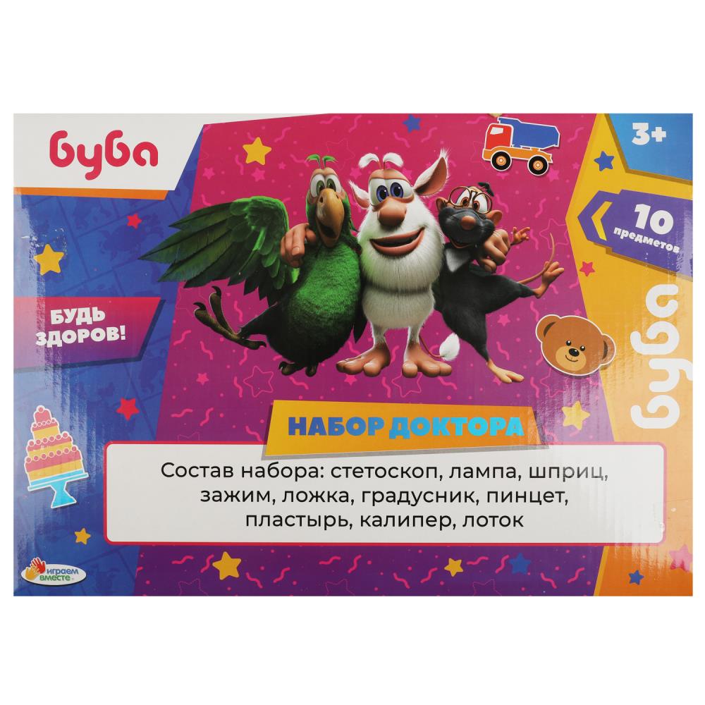 Картинка Набор доктора БУБА кор.34,5*24,5*3,8см ИГРАЕМ ВМЕСТЕ Артикул 2103U333-30