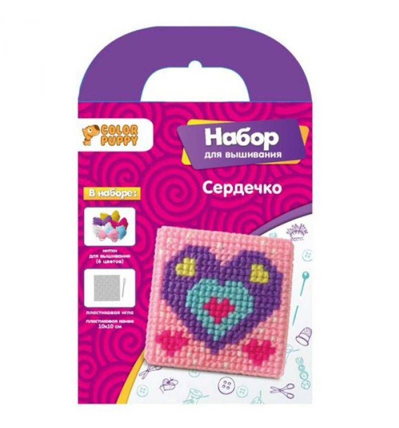 Картинка Набор для вышивания Color Puppy Артикул 95383-86-6