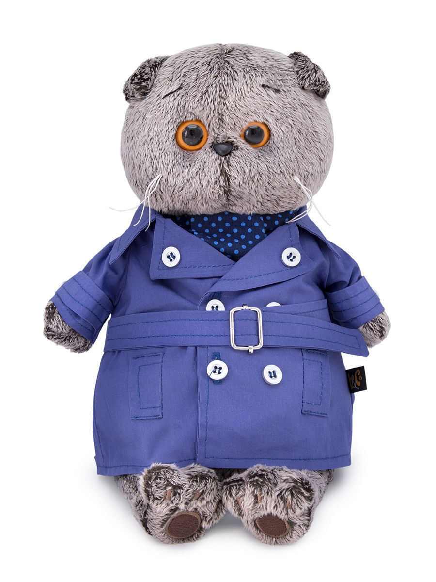 Картинка OKs25-102 Плащ темно-синий и галстук для Басика Артикул OKs25-102-52