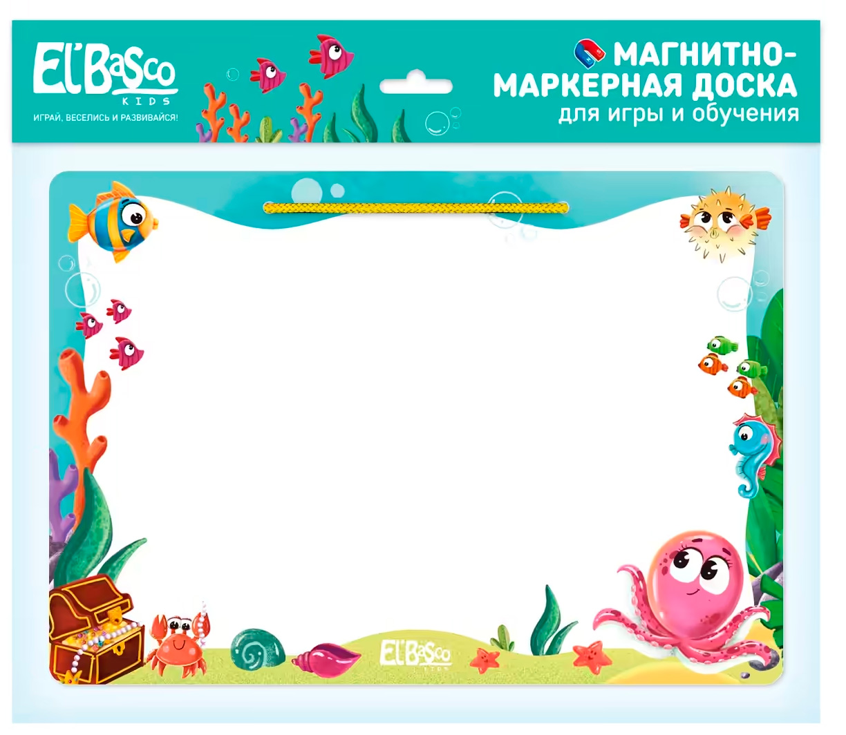 Картинка Магнитная доска "Подводный мир" Артикул ET11-003-28