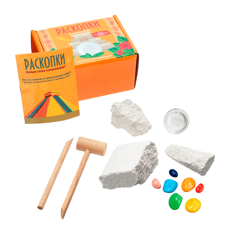 Картинка Раскопки с монетами.Племена Майя (Бумбарам) Артикул 27 ст-24